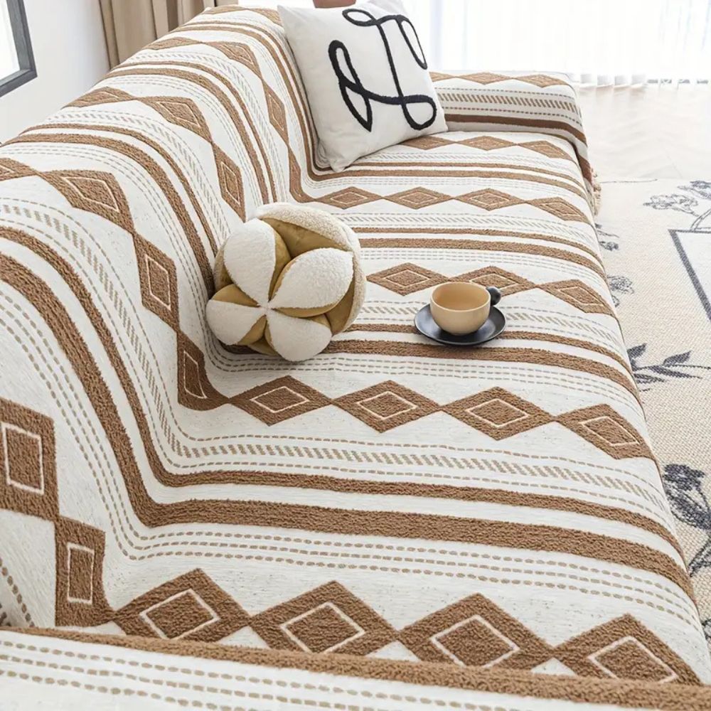 Vibe Tide Boho Sofa Cover — size and scale reference