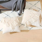 Vintage Macramé Cushion Cover — product in use