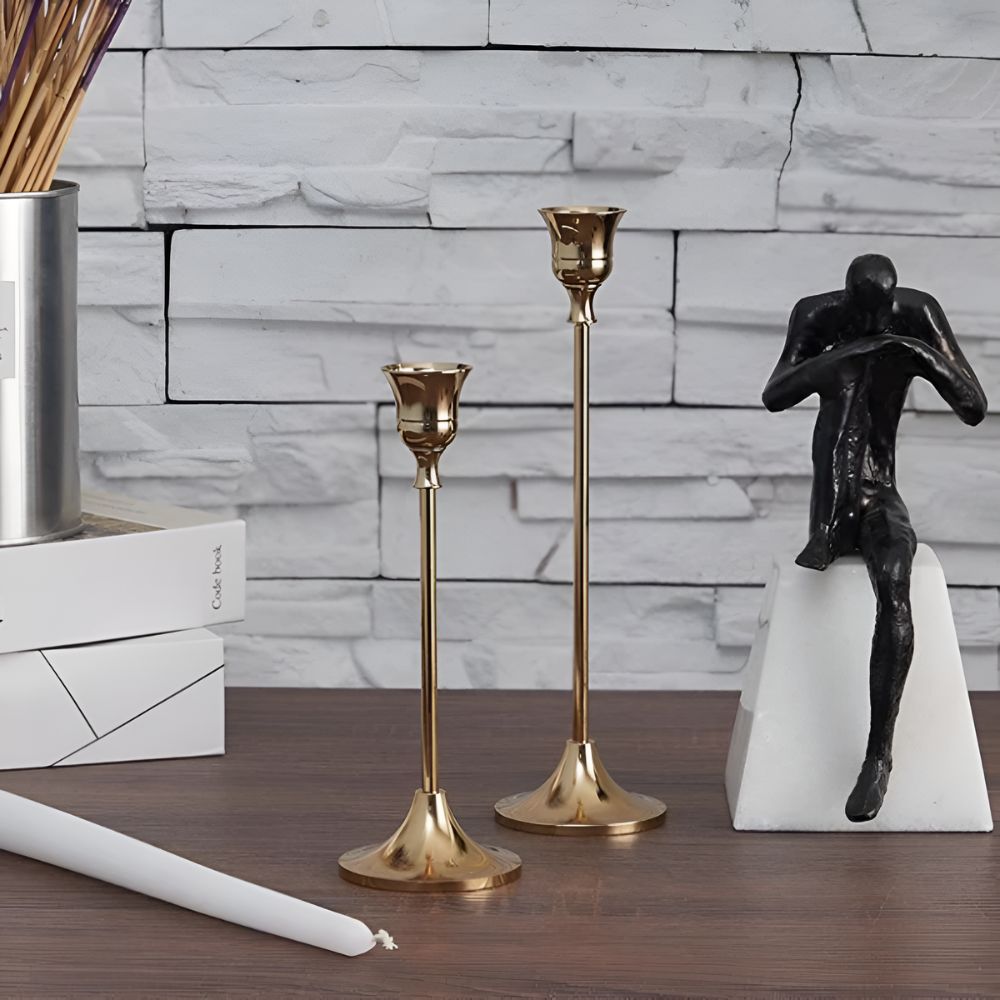Vintage Style Candle Holder | 3Pcs Set — product feature detail