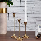 Vintage Style Candle Holder | 3Pcs Set — alternate angle view