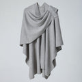 Virelli Poncho Lightweight Shawl Coat — product feature detail