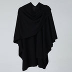 Virelli Poncho Lightweight Shawl Coat — size and scale reference