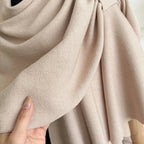Virelli Poncho Lightweight Shawl Coat — product detail view