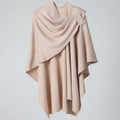 Virelli Poncho Lightweight Shawl Coat — alternate angle view