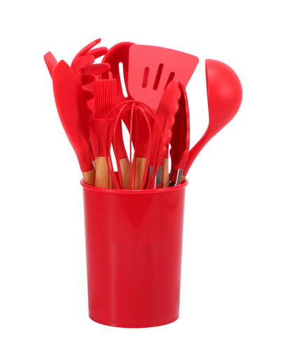 Silicone Cooking Utensils Set — lifestyle shot