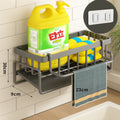 Wall Mounted Sponge Soap Dish Towel Rack — main product photo