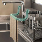 Wall Mounted Sponge Soap Dish Towel Rack — lifestyle shot