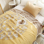 Wander Cotton Boho Mandala Blanket — product close-up