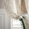 Whimsical Meadow Lace Curtain — main product photo