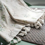 Whimsical Meadow Lace Curtain — product in use