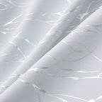 Whispering Forest Vein Blackout Curtain — material texture close-up