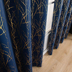 Whispering Forest Vein Blackout Curtain — additional view