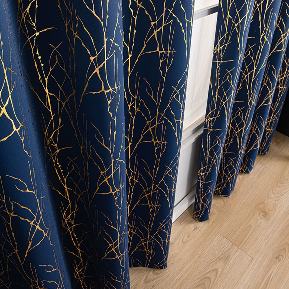 Whispering Forest Vein Blackout Curtain — additional view