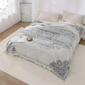 Scandi Chic Cotton Blanket — lifestyle shot