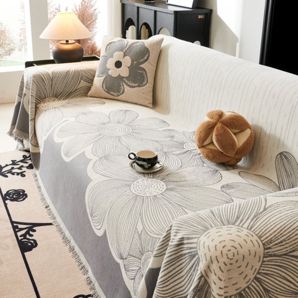 Wildflower Dreams Sofa Cover — product feature detail