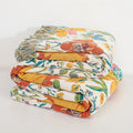 Wildflower Garden Cotton Blanket — main product photo