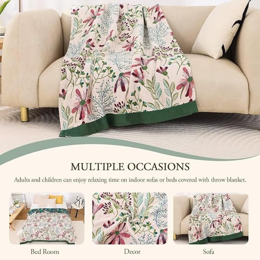 Wildflower Whisper Blanket — product close-up