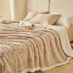 Winter Garden Plush Blanket — main product photo