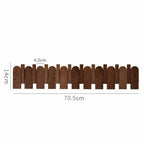 Piano Wooden Hook Wall Coat Rack
