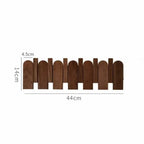 Piano Wooden Hook Wall Coat Rack