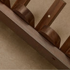 Piano Wooden Hook Wall Coat Rack — alternate angle view