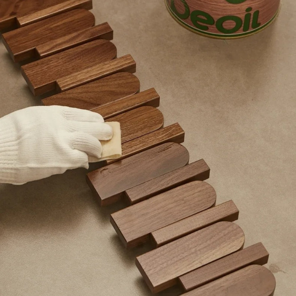 Piano Wooden Hook Wall Coat Rack — product close-up