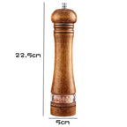 Rustic Oak Seasoning Grinder — alternate angle view