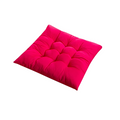 Vibrant Button-Tufted Padded Cushions — product close-up