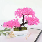 Yuriko Mini Artificial Bonsai Tree Desk Decor — additional view