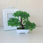 Yuriko Mini Artificial Bonsai Tree Desk Decor — product close-up