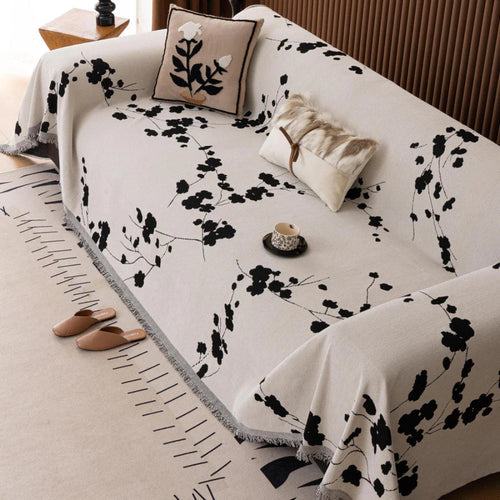 Alora Elegant Retro Chenille Sofa Cover — main product photo