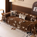 Alora Elegant Retro Chenille Sofa Cover — size and scale reference