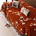 Alora Elegant Retro Chenille Sofa Cover — alternate angle view