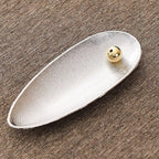 Zen Alloy Bead Incense Holder — size and scale reference
