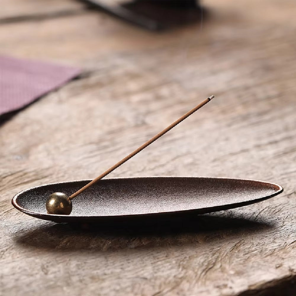 Zen Alloy Bead Incense Holder — additional view