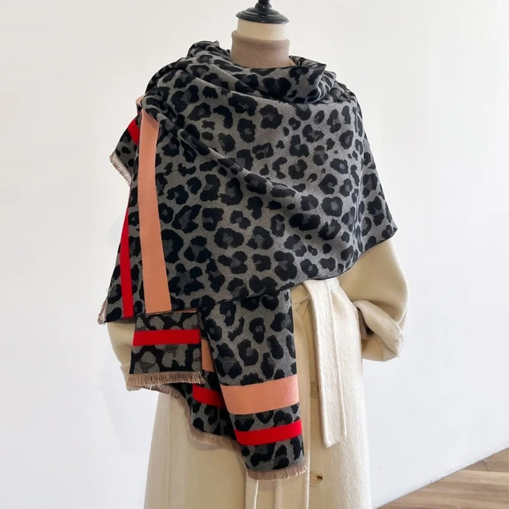 Savanna Style Wool Blend Shawl Scarf — additional view