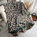 Savanna Style Wool Blend Shawl Scarf — lifestyle shot