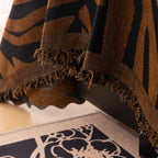 Zentara Chenille Zebra Geometric Sofa Cover — additional view