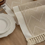 Zigzag Loom Table Runner — product close-up
