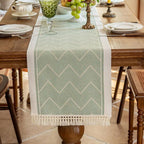 Zigzag Loom Table Runner — additional view