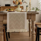 Zigzag Loom Table Runner — product detail view