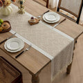 Zigzag Loom Table Runner — size and scale reference