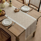Zigzag Loom Table Runner — size and scale reference