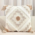 Bohemian Bliss Tufted Pillow Cover — main product photo