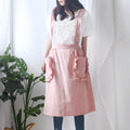 Chic Ruffle Pocket Apron — additional view