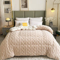 Thick Snuggle Sherpa Blanket — size and scale reference