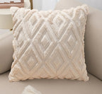 3D Diamond Pattern Cushion Cover — product feature detail