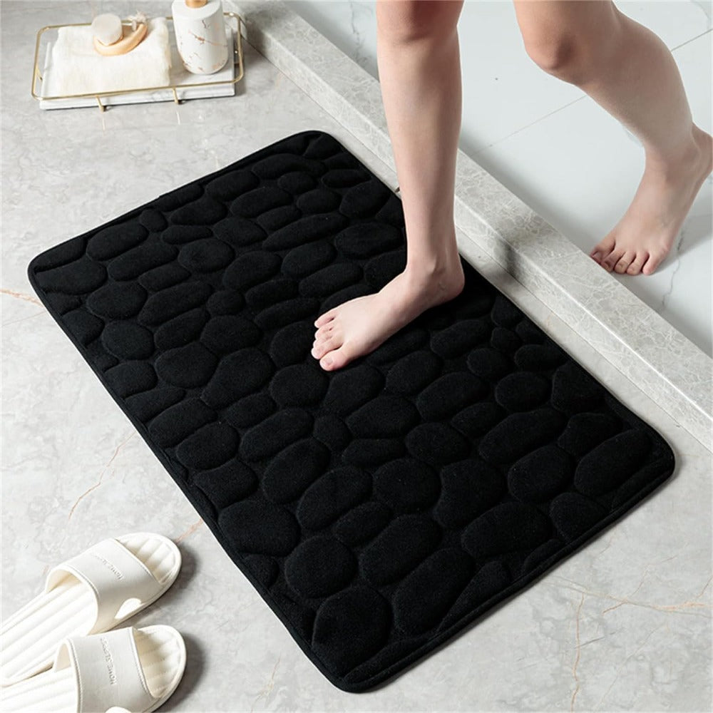 Casa Mat™️- Cobblestone Embossed Versatile Mat — product in use