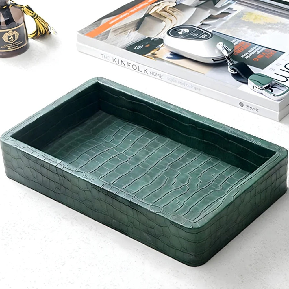 Croc Luxe Organiser Tray Box — product feature detail