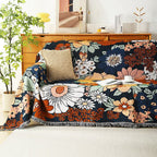 Floral Garden Tassel Sofa Cover — main product photo